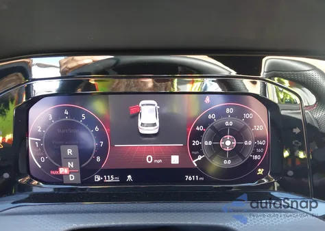 2024 Volkswagen Golf Gti 2.0T Se из США, поврежденный, VIN WVWRA7CD2RW127922